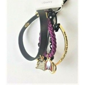 Disney Parks Nightmare Before Christmas Jack Sally Oogie Boogi Bracelet Set Of 4